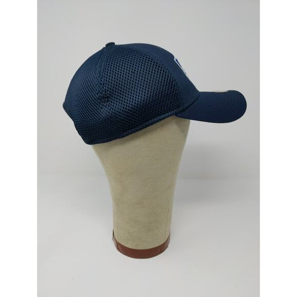 New Era 9Forty Snapback Mesh Back Hat OSFM Adjustable E.F. Transit Blue - Picture 6 of 12